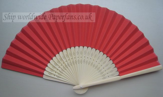 paper red fan wholesale