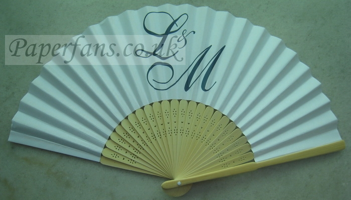 printing paper fans for wedding