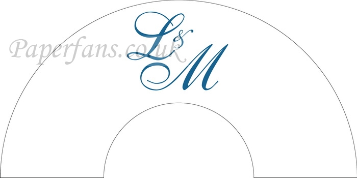 printing paper fans for wedding-
