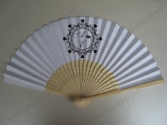 custom paper hand fan wedding s