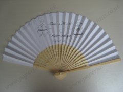 Wedding favors paper fans, styl