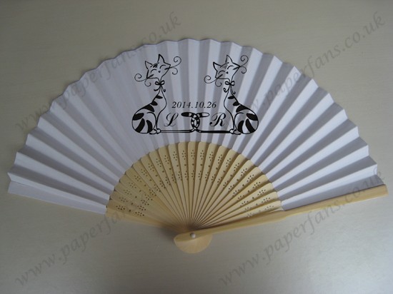 personalized bamboo fans hand fan for wedding