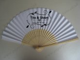 personalized wedding fans print
