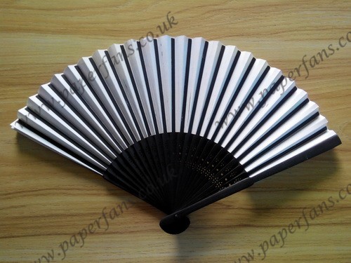 personalized wedding fan fabric folding fan