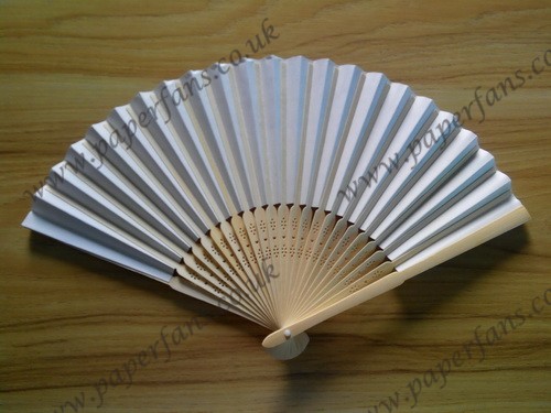 wedding party supplies personalized paper fans
