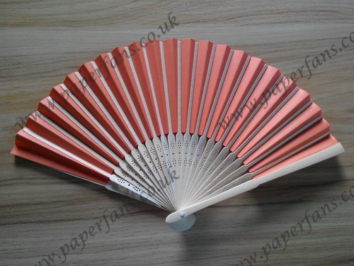 paper folding hand fans for wedding customized