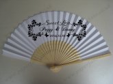 personalized wedding fans for d