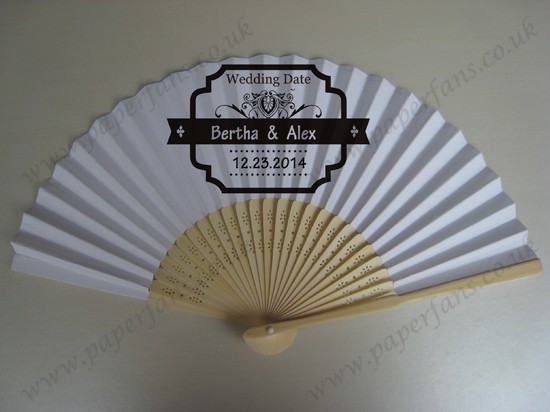 wedding decoration folding hand fans